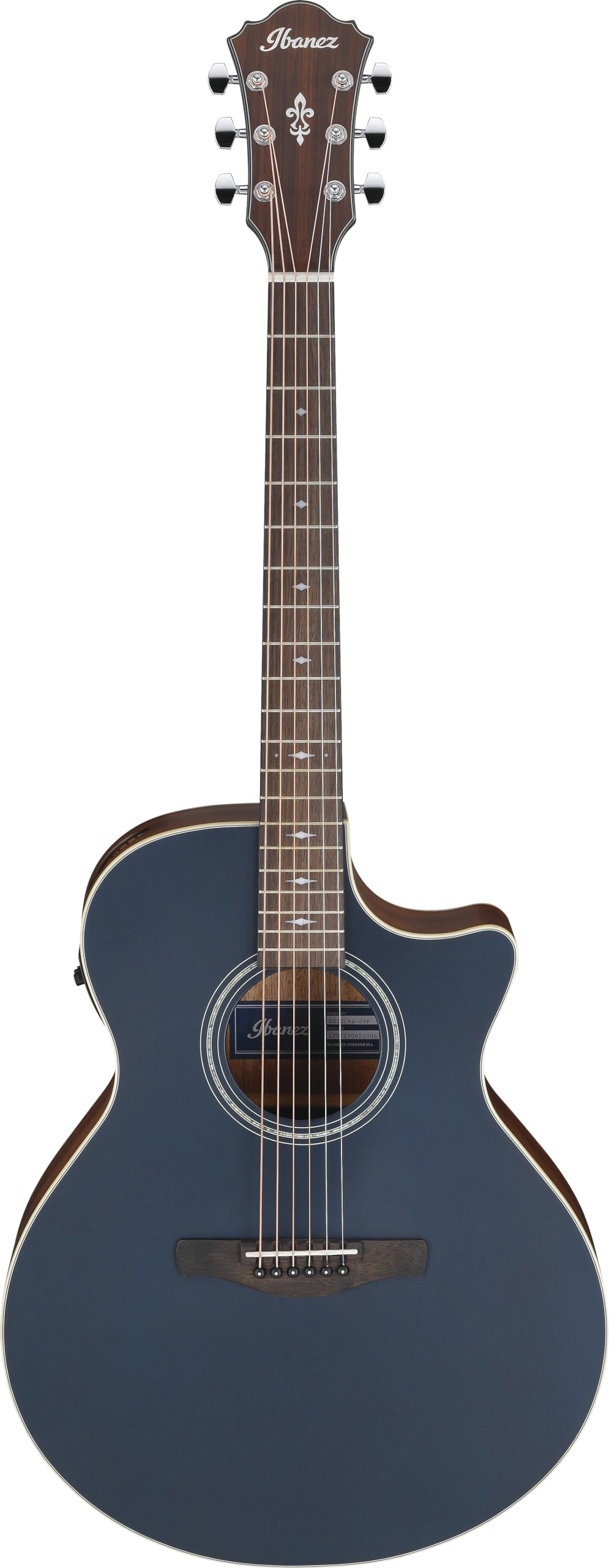 Ibanez AE100 Acoustic-electric Guitar - Dark Tide Blue Flat