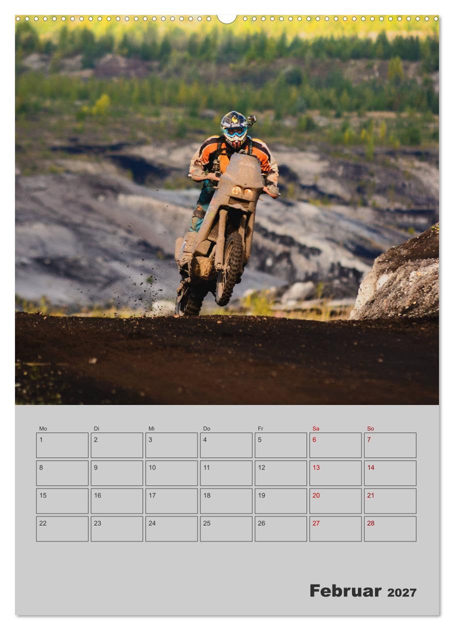 CALVENDO - RALLYE RAID - Saison Planer (hochwertiger Premium Wandkalender 2027 DIN A2 hoch), Kunstdruck in Hochglanz: Für Fahrer, Teams, Fans oder Familie - Ein Planer mit eindrucksvollen Aufnahmen