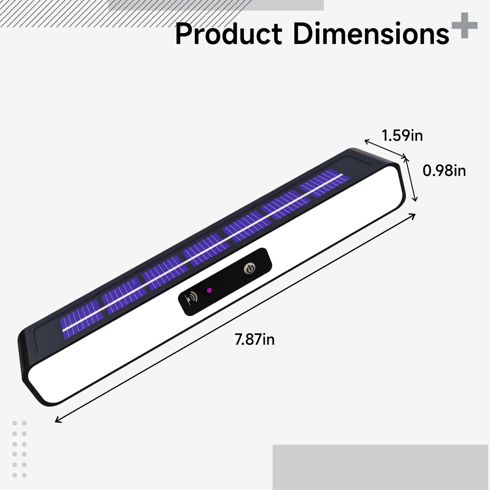 4 luci a energia solare rosse e blu, luci a clip per esterni, materiale ABS, installazione rapida per giardino