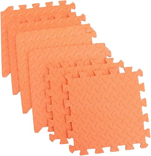 Miniatura 8 de Kisangel Alfombra acolchada para niños, 6 unidades, azulejos de espuma, rompecabezas de piso, tapete extragrande, azulejos de Eva, tapete de