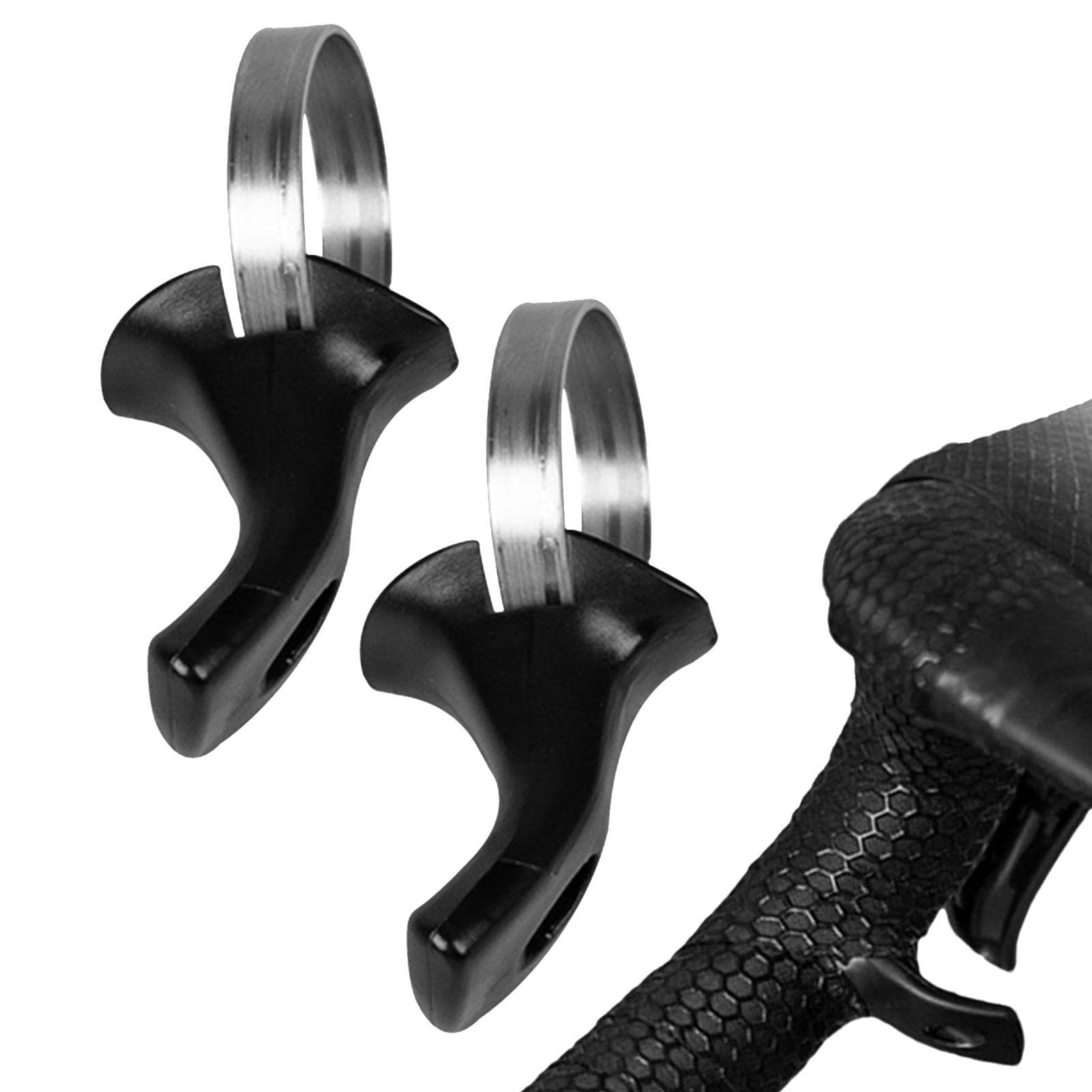 Bar Ends - Antiskid Bar Ends for Mountain Black | Mountain Bars Bicycle Rest Handles 24mm Stainless Steel Bore Reduces Wrist