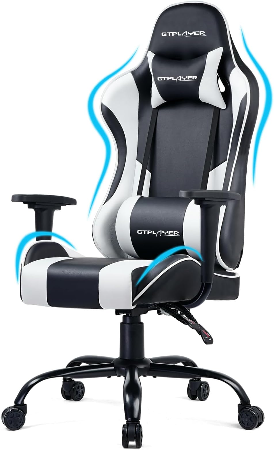 GTPLAYER Gaming Chair Office Chair Swivel Heavy Duty Chair Ergonomic