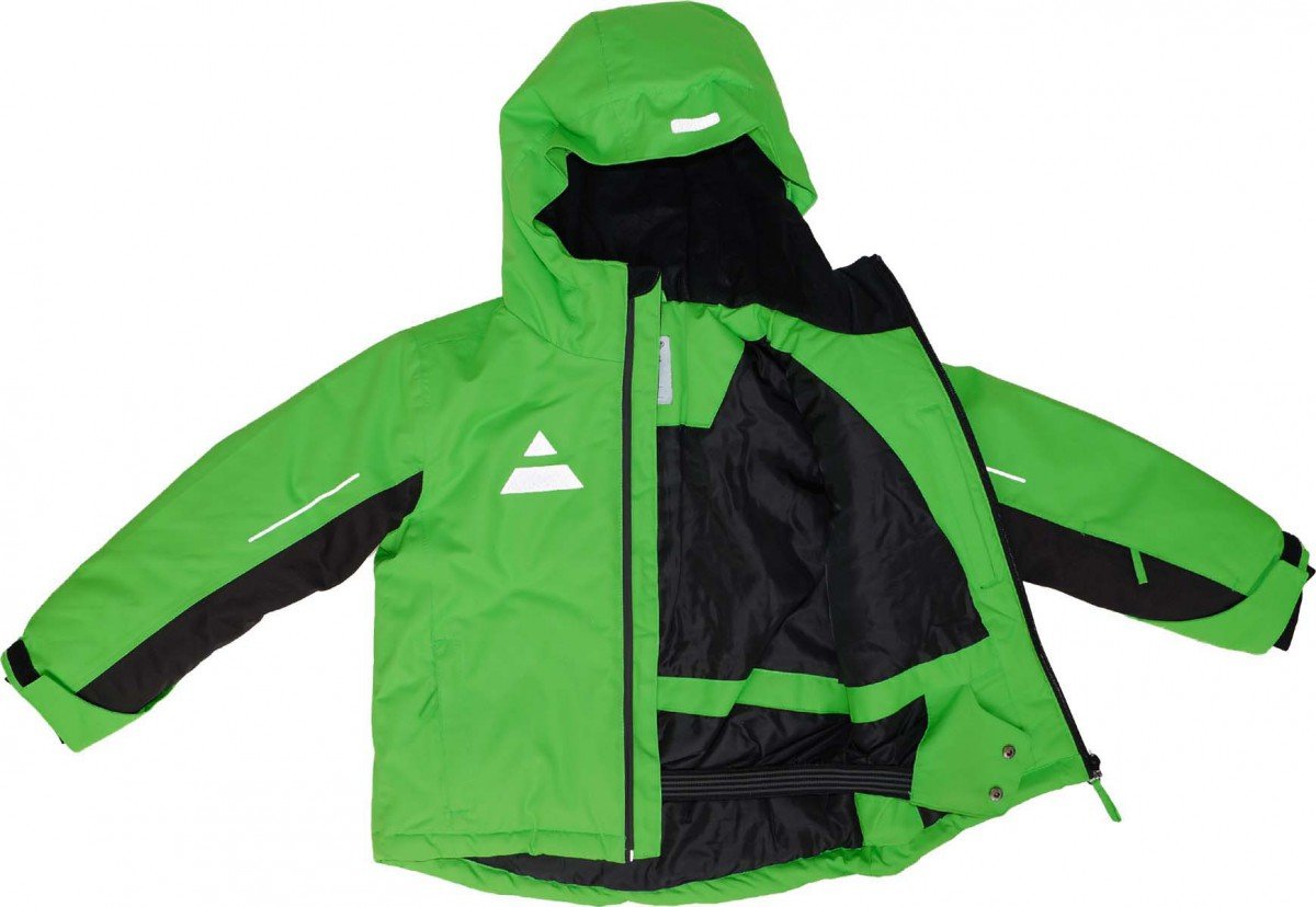 MAYLYNN Softshell Kinder Skianzug Schneeanzug 2-teilig grün/schwarz