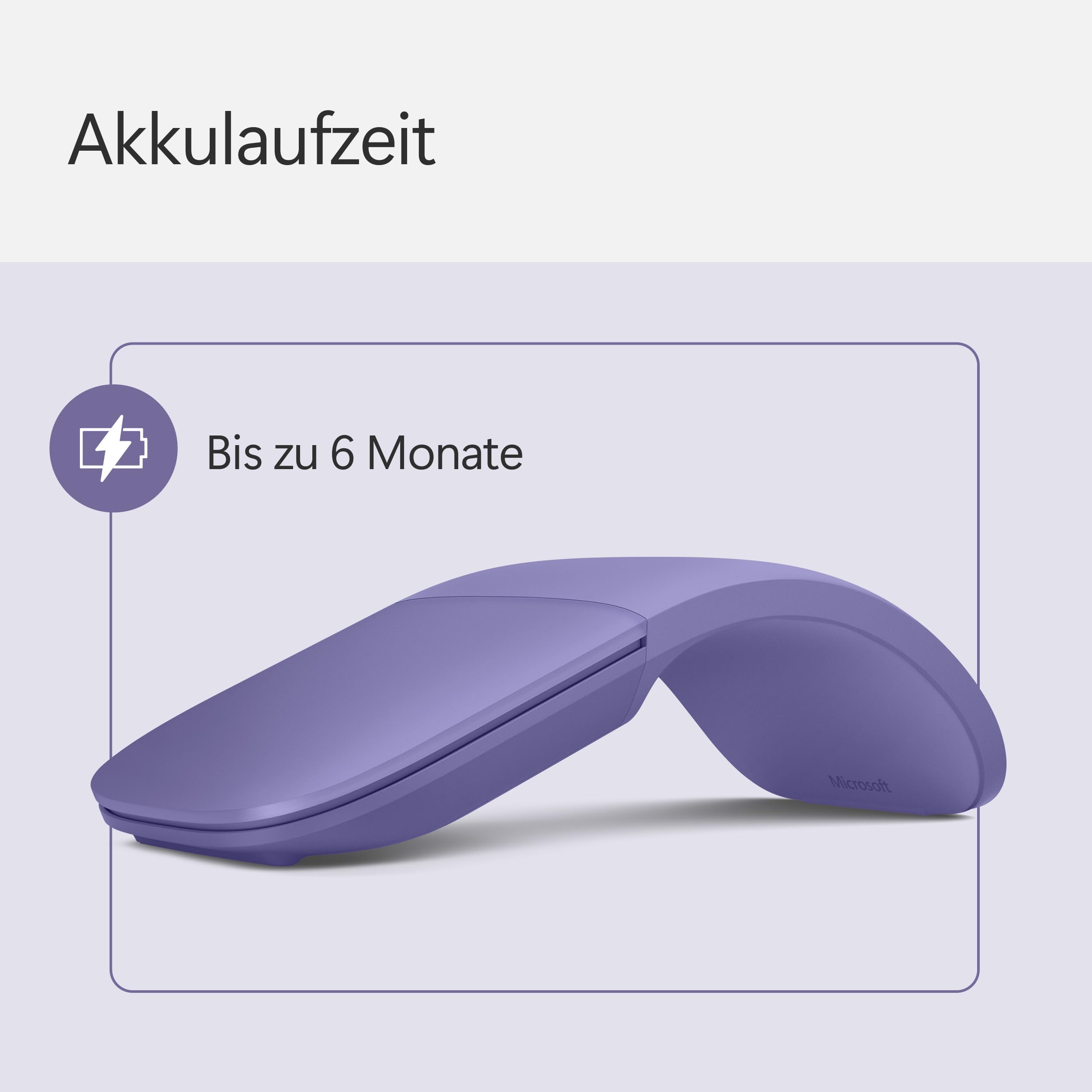 Microsoft Surface Arc Maus - Violett – Bild 6