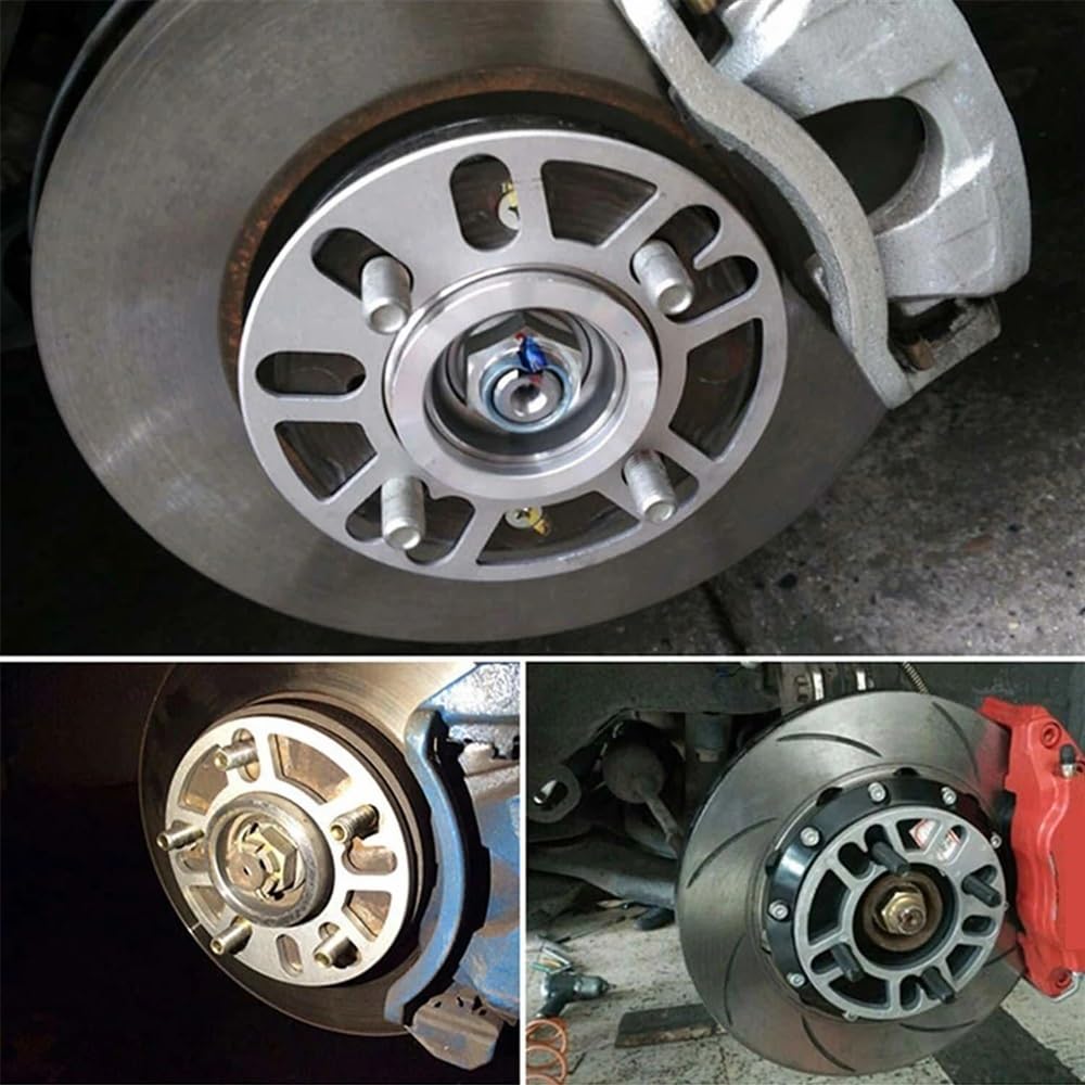 4 Paquets Cales D'espacement Roue 10mm Pour Voiture Jante Moyeu Pour 5 Goujons 5x112 5x100 4x100 4x114.3 5x114 Hubcentric Entretoises Roue
