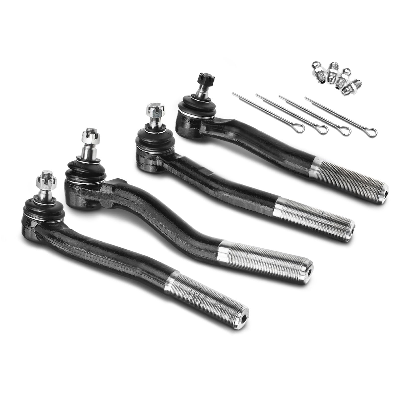 Frankberg 4x Spurstangenkopf Vorderachse Oben Unten Links Rechts Kompatibel mit Grand Cherokee II WG WJ 2.7L-4.7L 1999-2005 Replace# 52088461