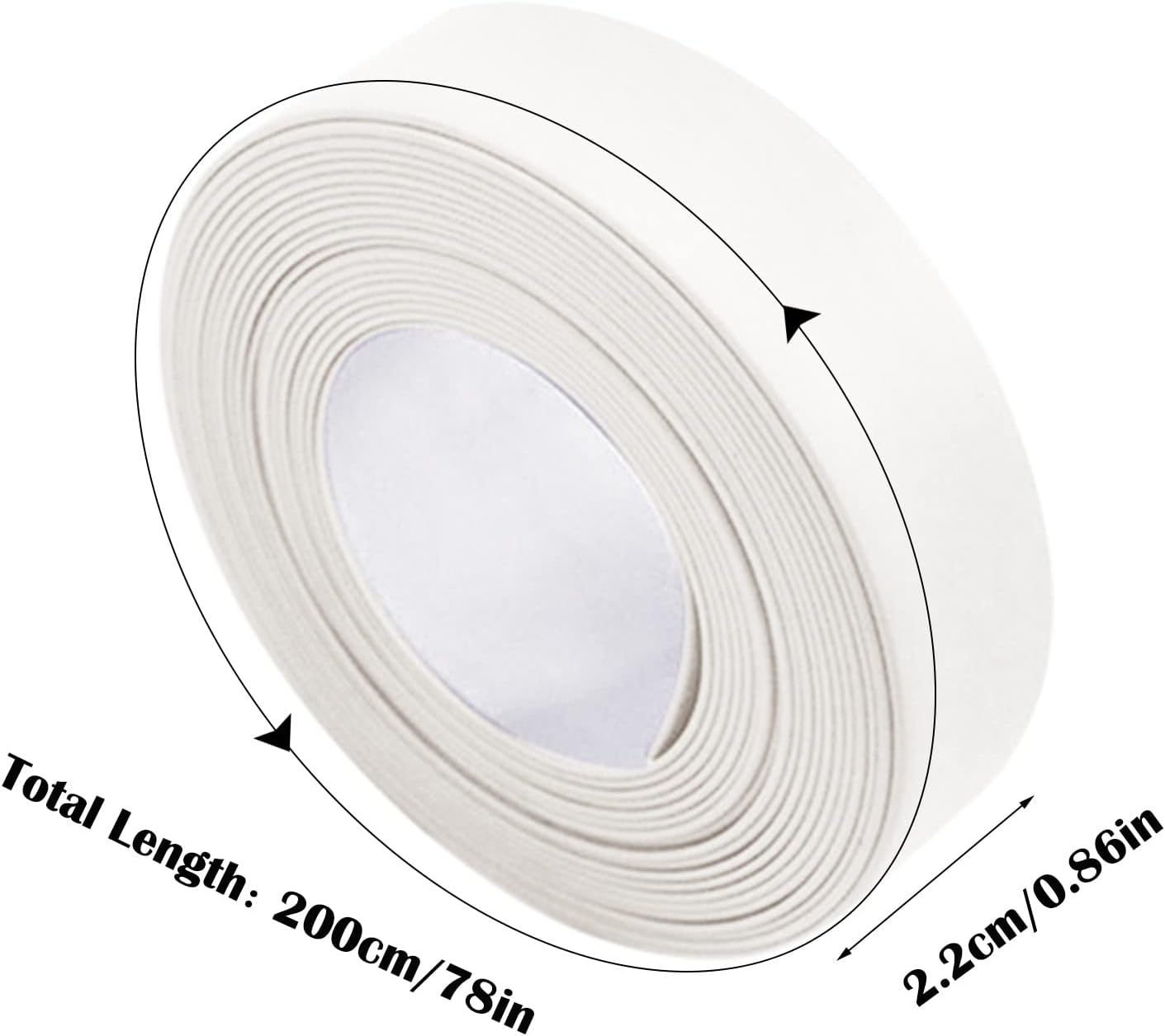 1PC Color Self-Adhesive Decorative Caulk Strip Seam Tape for Dining Bar Kitchen Sink Toilet Bathroom Bathtub Waterproof Strip : Industrial & Scientific