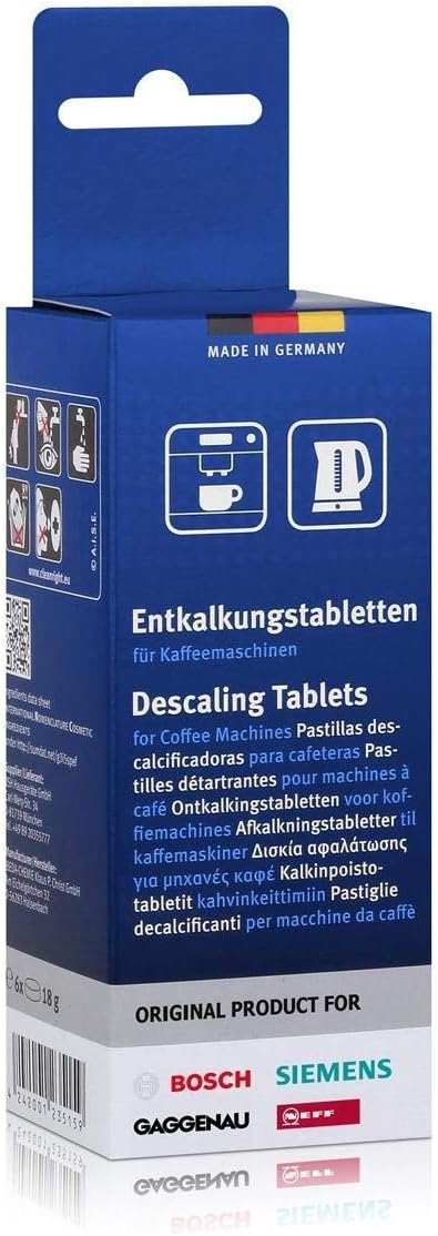 Bosch Siemens Descaling Tablets Tassimo BSH 310967 Pack of 6