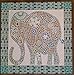500PCS / 1.1LB Square Ceramic Mosaic Tiles, 0.4 x 0.4 inch Handmade Making Creative Micro Mosaic Tiles for DIY Art and Home Decorations (Mix Color)