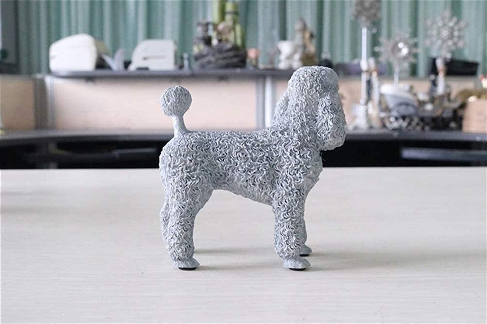 STATUA DI CANE Tozzo A Palloncino In Resina, Decorazione Per La Casa - Foto 8