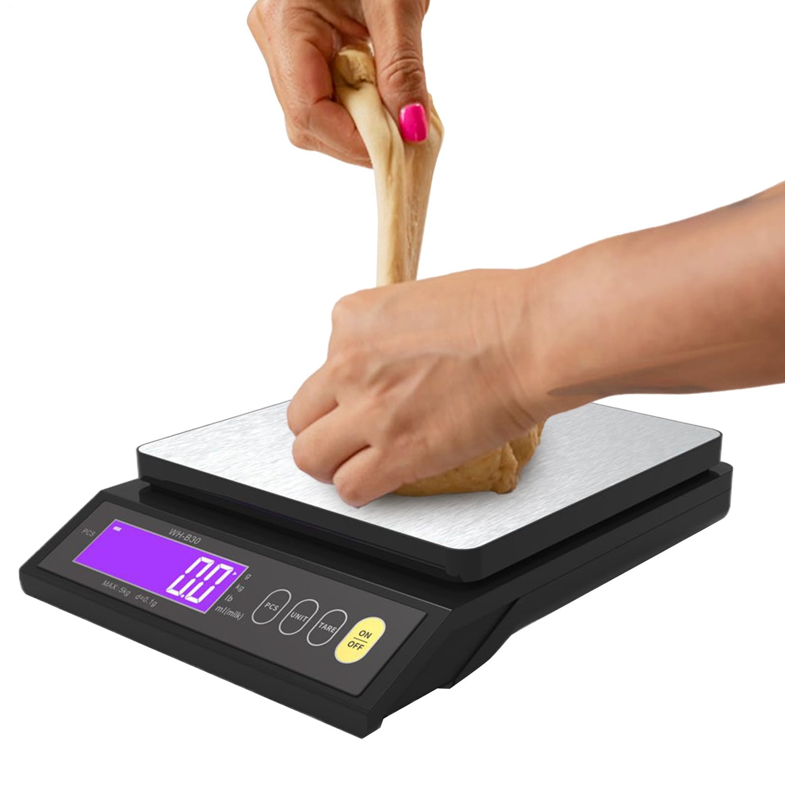 Báscula De Cocina En Gramos Pantalla Lcd Pequeña Control Porciones Pour | Báscula De Cocina De Precisión 0,1 g A Pilas Accesorios repostería hogar oficina café dieta y preparar