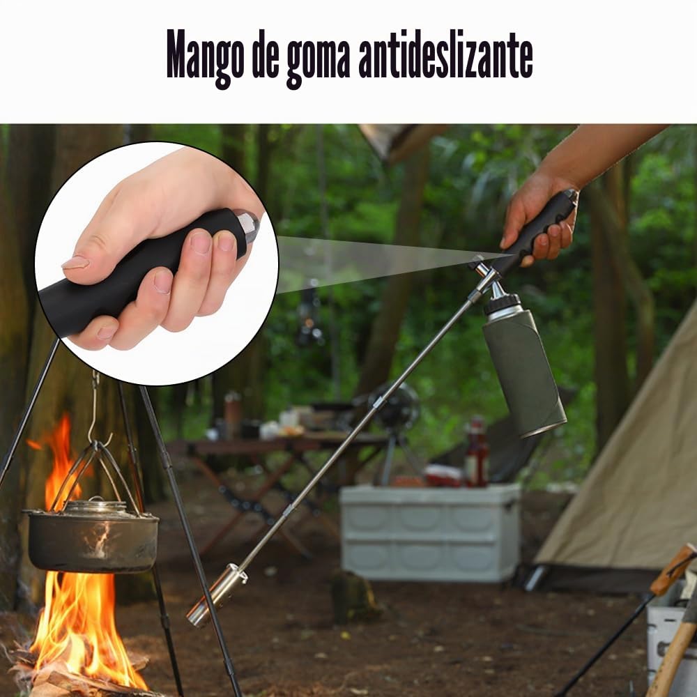 Herbicida ajustable, 1 unidad, 39-79 cm, dispositivo de eliminación de malas hierbas extraíble con mango ergonómico para destruir malas hierbas