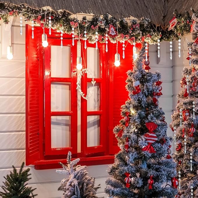 Weihnachten Treppe Deko, Prelit Treppen Weihnachten Produktbild-Vorschau 3