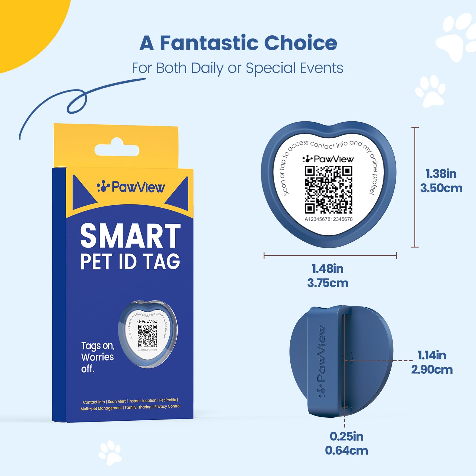 QR Code Dog ID Tag UK with NFC, No Subscription, No GPS - Image 2