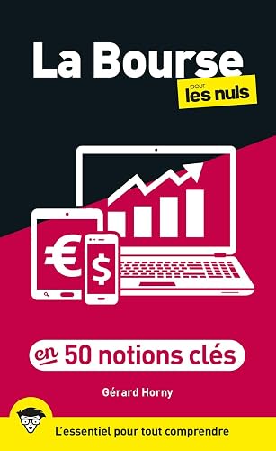 Couverture de La Bourse pour les Nuls en 50 notions clés