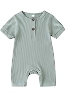 Vista 1 de Mameluco de algodón y lino para bebés, recién nacidos, para verano, sin mangas, conjunto de ropa