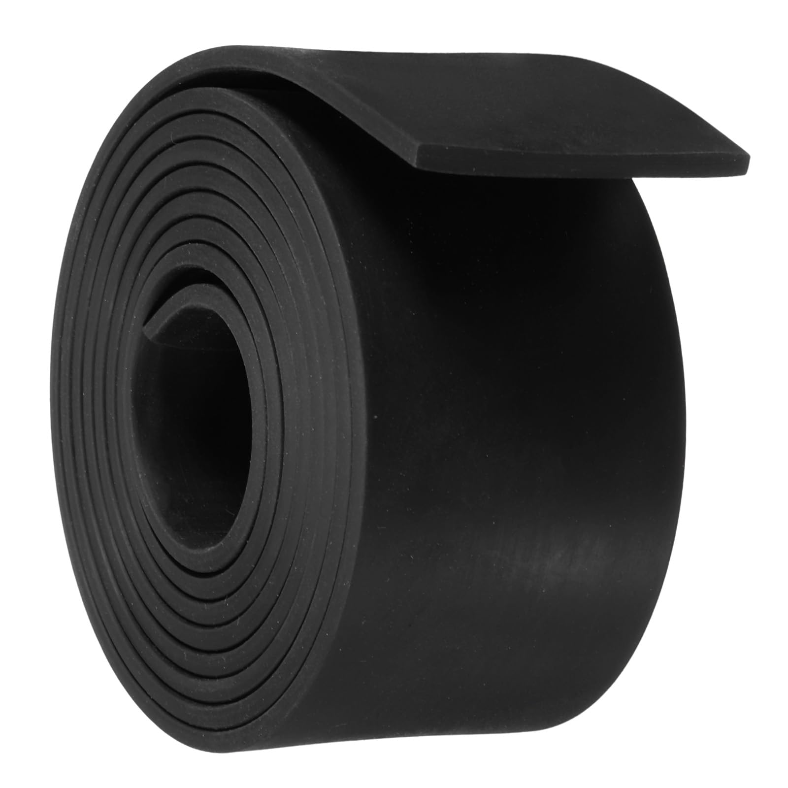uxcell Neoprene Rubber Sheet Rolls 1/8"T x 1.8"W x 5'L Solid Rubber Seal Strip for DIY Gasket, Crafts, Pads, Seals, Protection