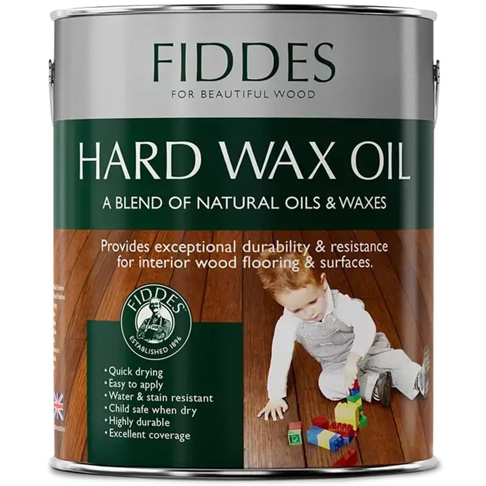 Fiddes Light Hard Wax Oil Tinted 2.5Lt (1, Oak)