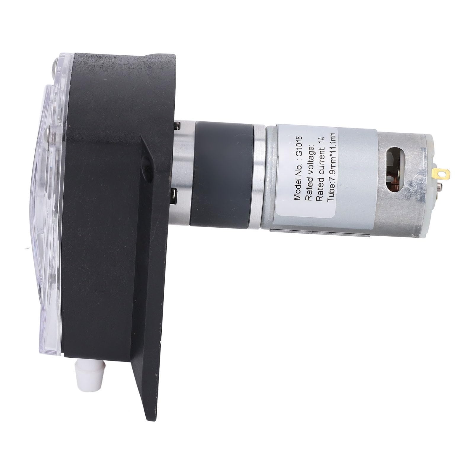 Zerodis Peristaltische Pumpe, Flüssigkeitsdosierung mit Durchfluss, Doppelkopfdesign, 1500 Ml Durchflussrate, Ideal für Industrielle Anwendungen und Lebensmittelmaschinen