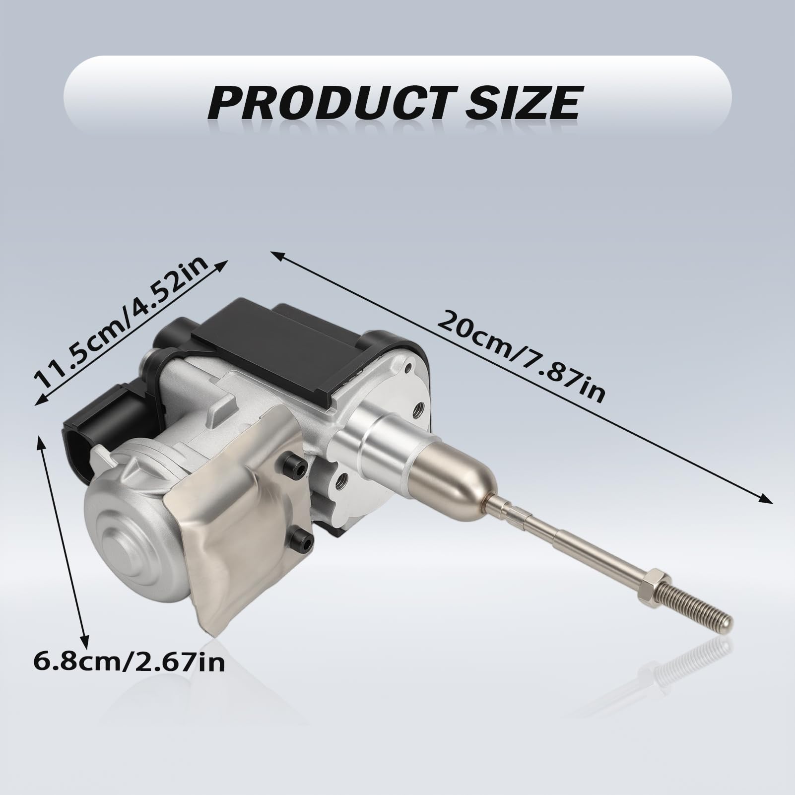 Turbolader Steuergerät Kompatibe Stellglied Elektronisch A3 TT Golf VII 1.8T/2.0T CJSA, CJSB, DAJA, DAJB 06K145725R 06K145725T Abgasdruckwandler, Motorladeregler, Ersatzteil, Kunststoff Metall