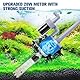 Domisyee Elektrischer Mulmsauger Aquarium, 28W, 6-in-1 Siphon Staubsauger Reinigungsset für Wasserwechsel, Sandwaschung, Kies und Bodengrund Reinigen