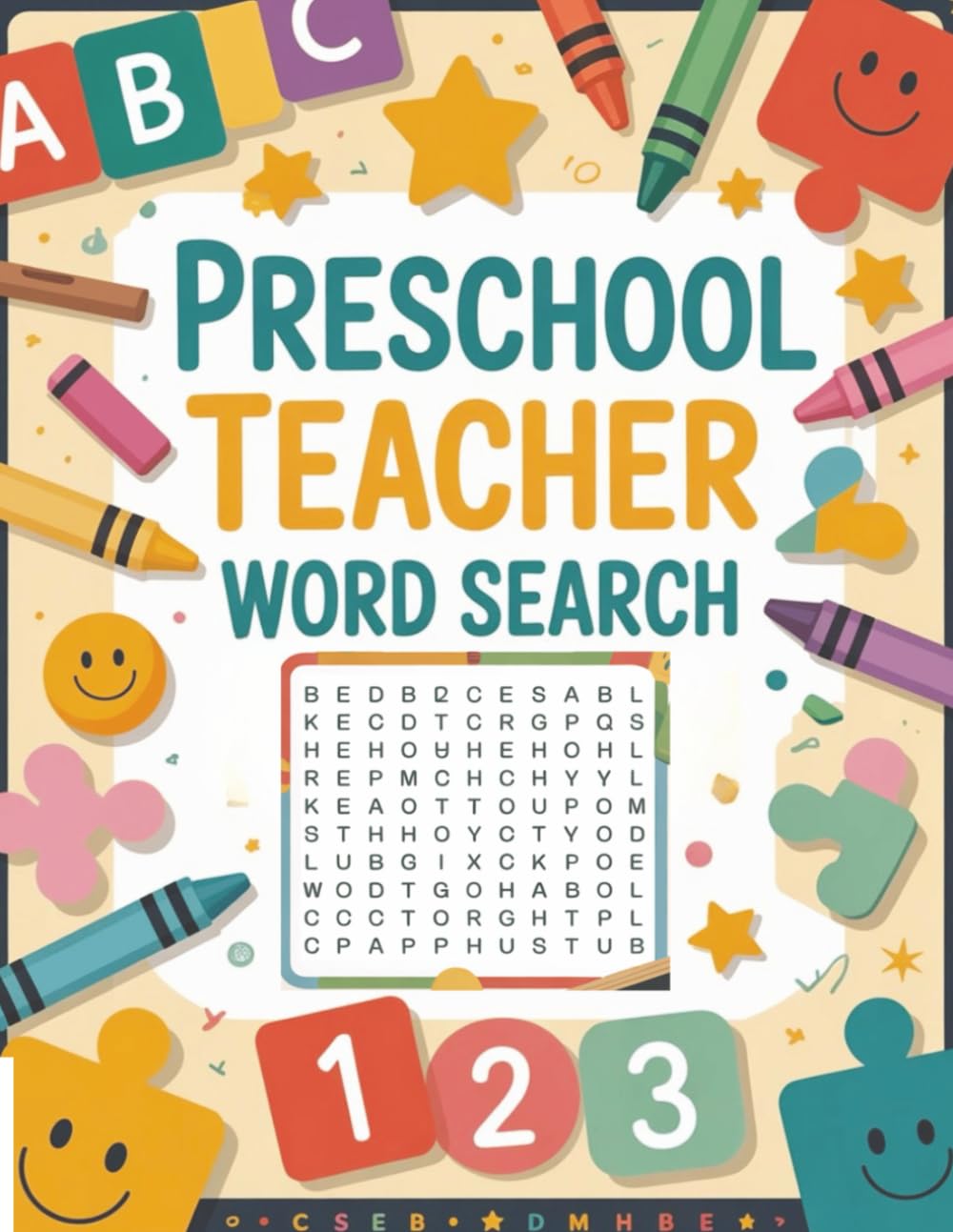 Preschool Teacher Word Search Puzzle Book: A Relaxing and Meaningful Puzzle Book for Educators and Teaching Professionals