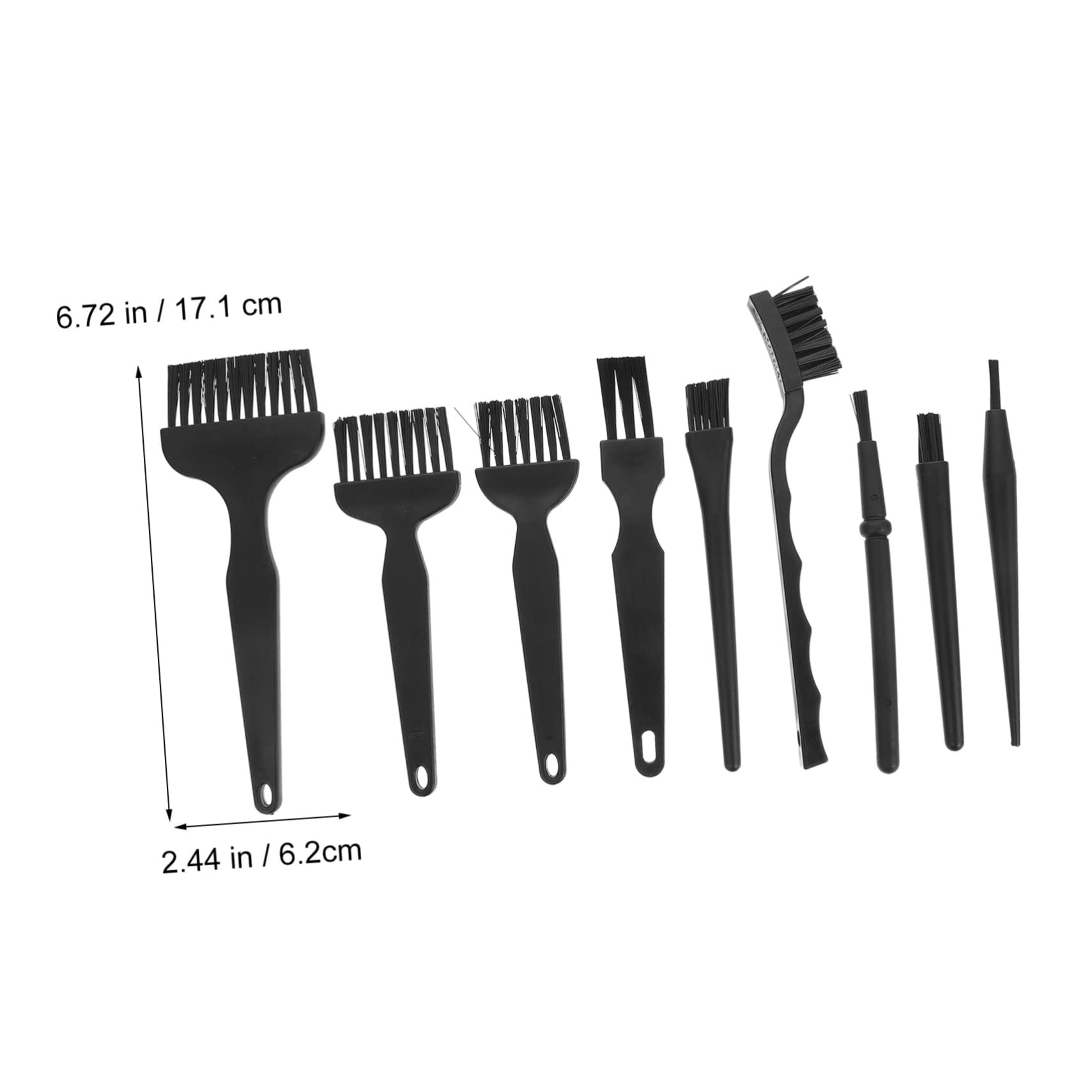 Housoutil Mini Computer Keyboard Cleaning Tool 9pcs Keyboard Cleaning Brush Set Dust Brush