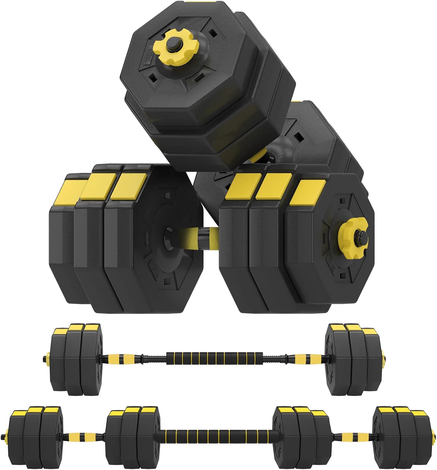 SogesPower Adjustable Dumbbells Set Dumbbell Weight Strength Training