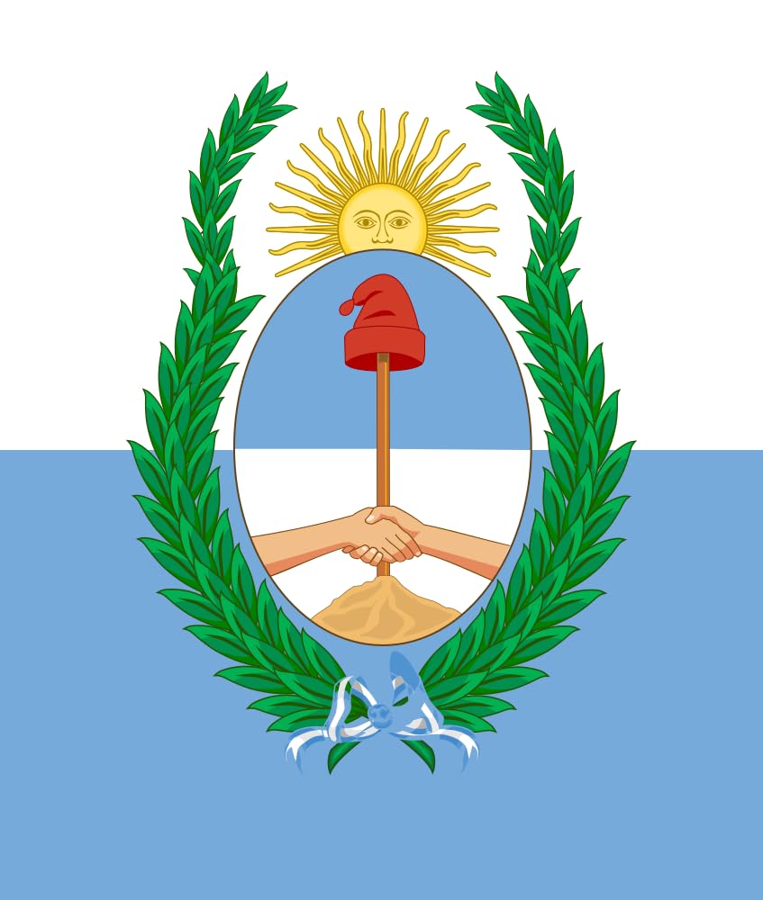 Drapeau Province de Mendoza format portrait vertical XXXL de 6m²