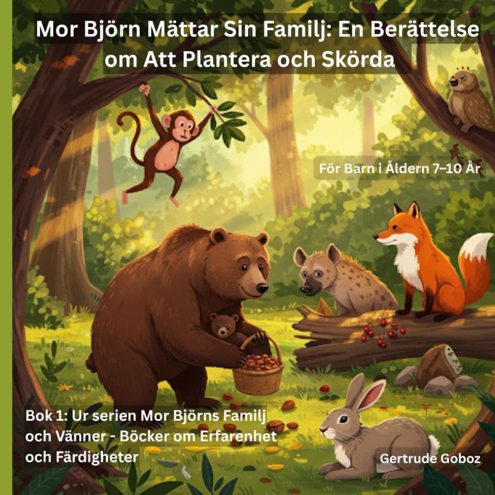 Mor Björn Mättar Sin Familj: En Berättelse om Att Plantera och Skörda: Bok 1: Ur serien Mor Björns Familj och Vänner - Böcker om Erfarenhet och Färdigheter