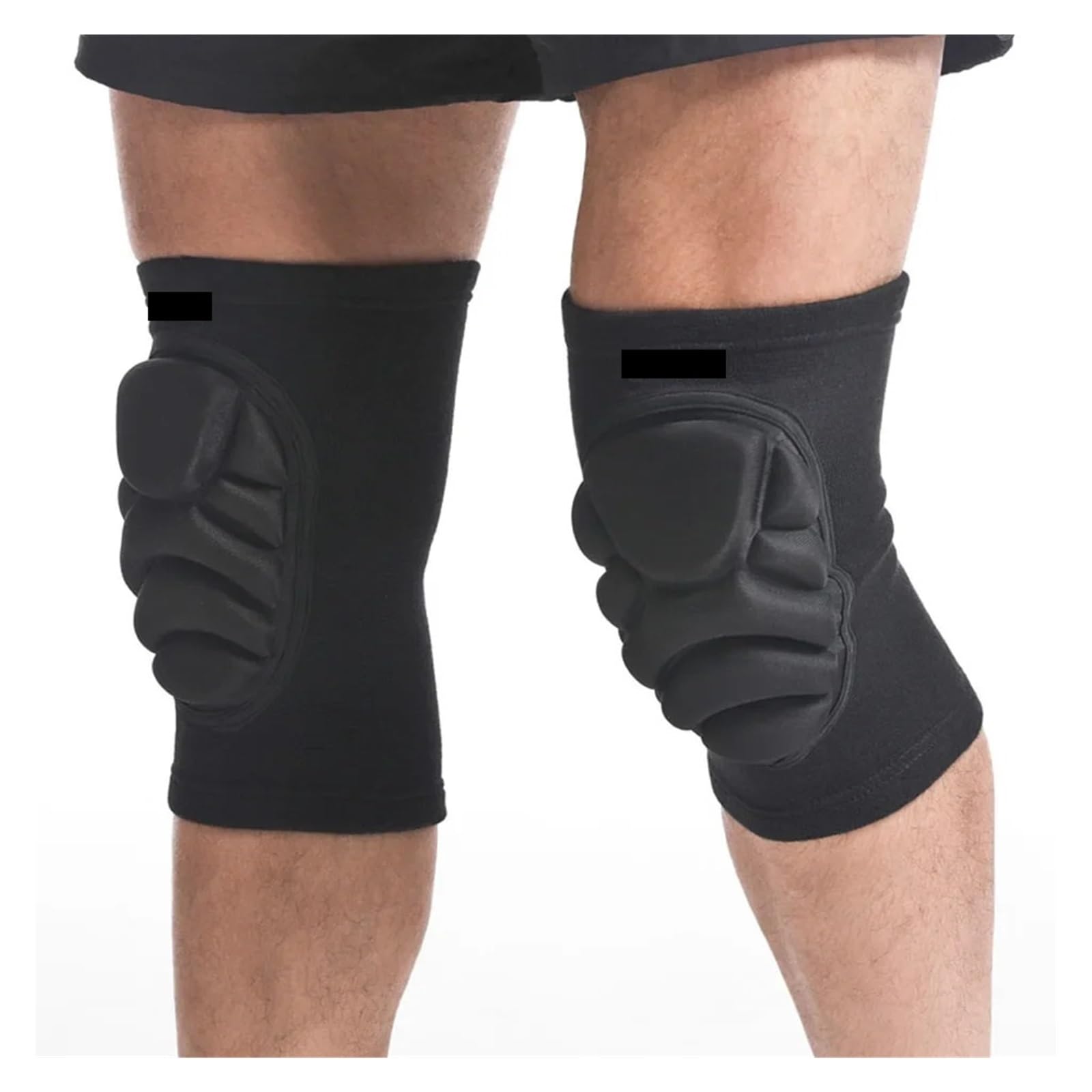 Genouillères de Sport antidérapantes, 1 Paire, Mousse épaisse, pour Volley-Ball, Football et Danse.