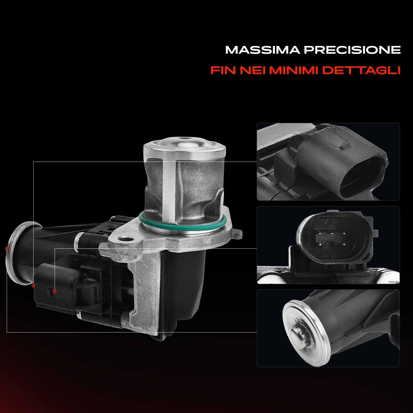 Frankberg Valvola EGR 55216292 | Compatibile con: Corsa D S07, Idea 350, Astra J P10, Astra J Caravan P10, Punto Evo 199, Grande Punto 199