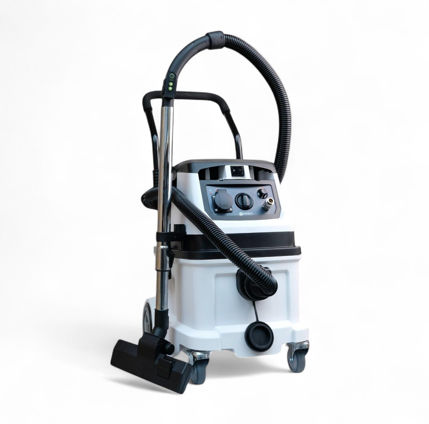 Aspirador industrial 1600 W | Depósito 40 l, 230 V | Con mando a distancia, arranque, y conexión de aire comprimido