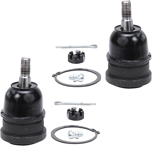 Miniatura 297 de Detroit Axle - Par de rótulas delanteras superiores para Chevy GMC Silverado Sierra 1500 Tahoe Yukon XL Suburban Cadillac Escalade ESV 2 juntas de