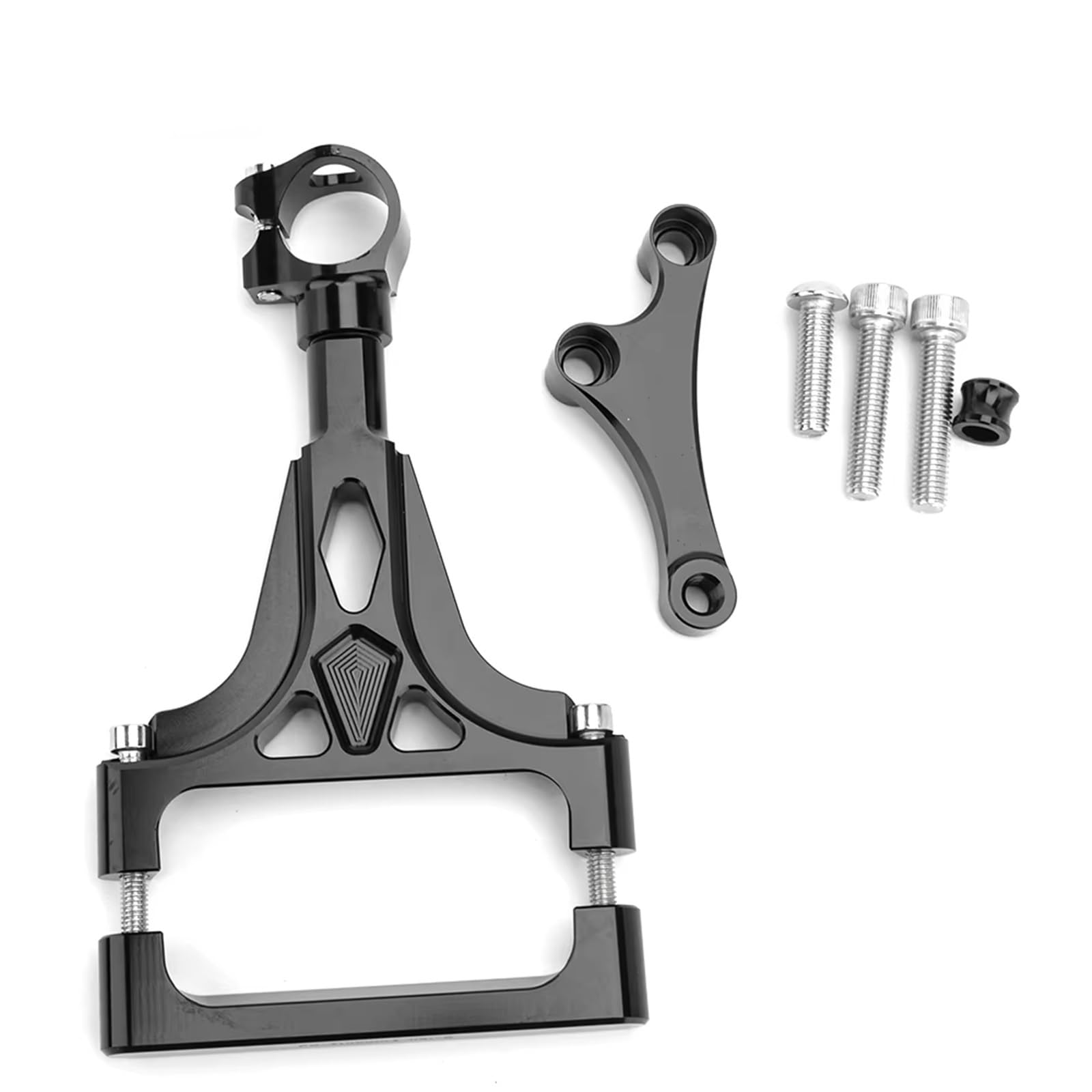 Amortiguador dirección Moto Compatible con para Z750 2003 2004 2005 2006 2007 2008 2009 2010 2011 2012 Soporte De Amortiguador Estabilizador De Dirección