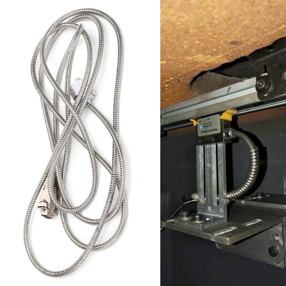 Cocoarm Głowica Odczytująca Magnetycznego Enkodera Liniowego, Enkoder Liniowy ze Stopu Aluminium Rozdzielczość 5 μM DC5V IP67 Kabel do Frezarki Szlifierka do Cięcia Kamienia