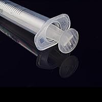 Vista 8 de Aguja 23Ga de 1 pulgada y jeringa de plástico de 0.1 fl ozcc, paquete de 20 unidades, desechables envueltos individualmente