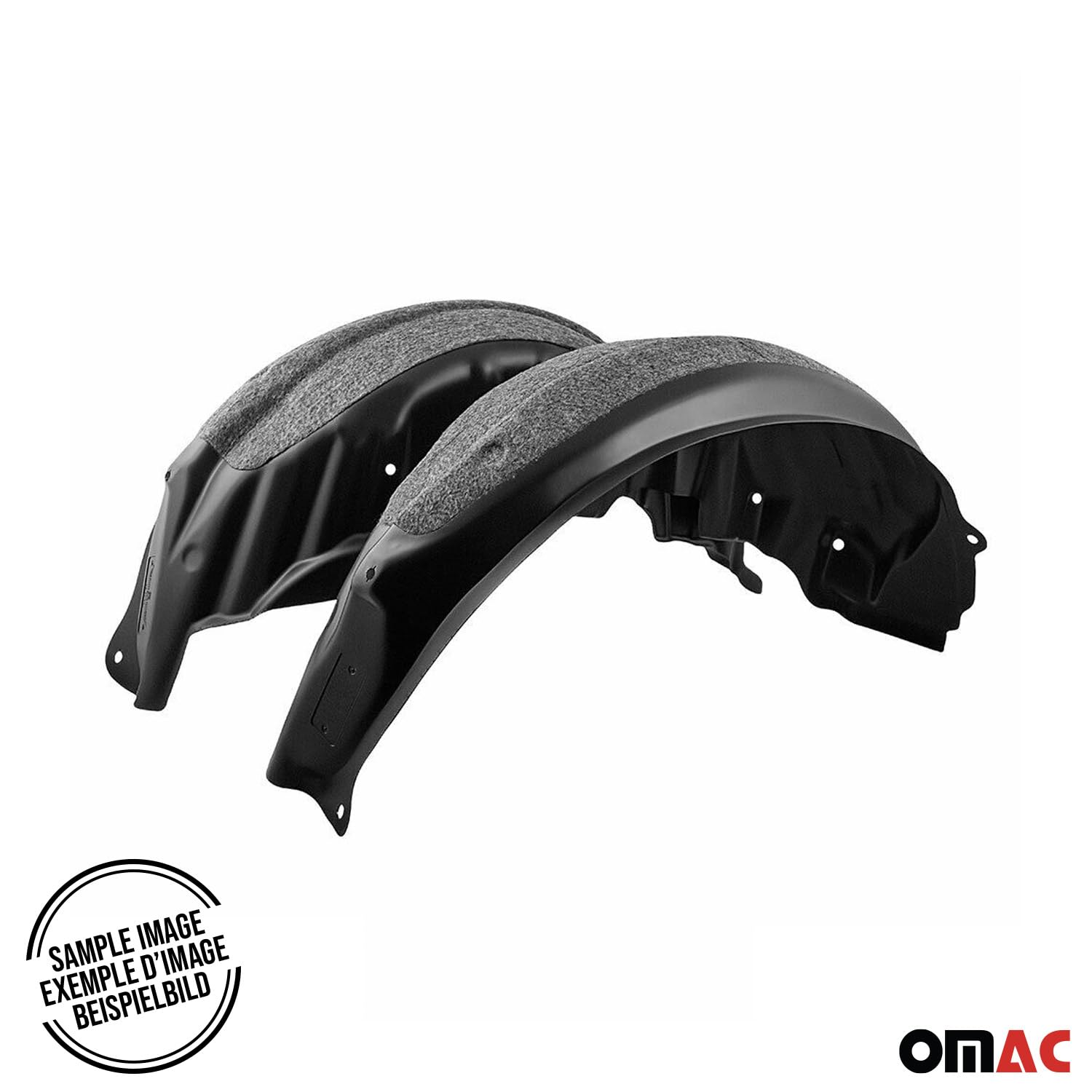 OMAC Fender Rear Left & Right Twin-Tyred Wheel Well Liners for Mercedes Sprinter 2013-2023