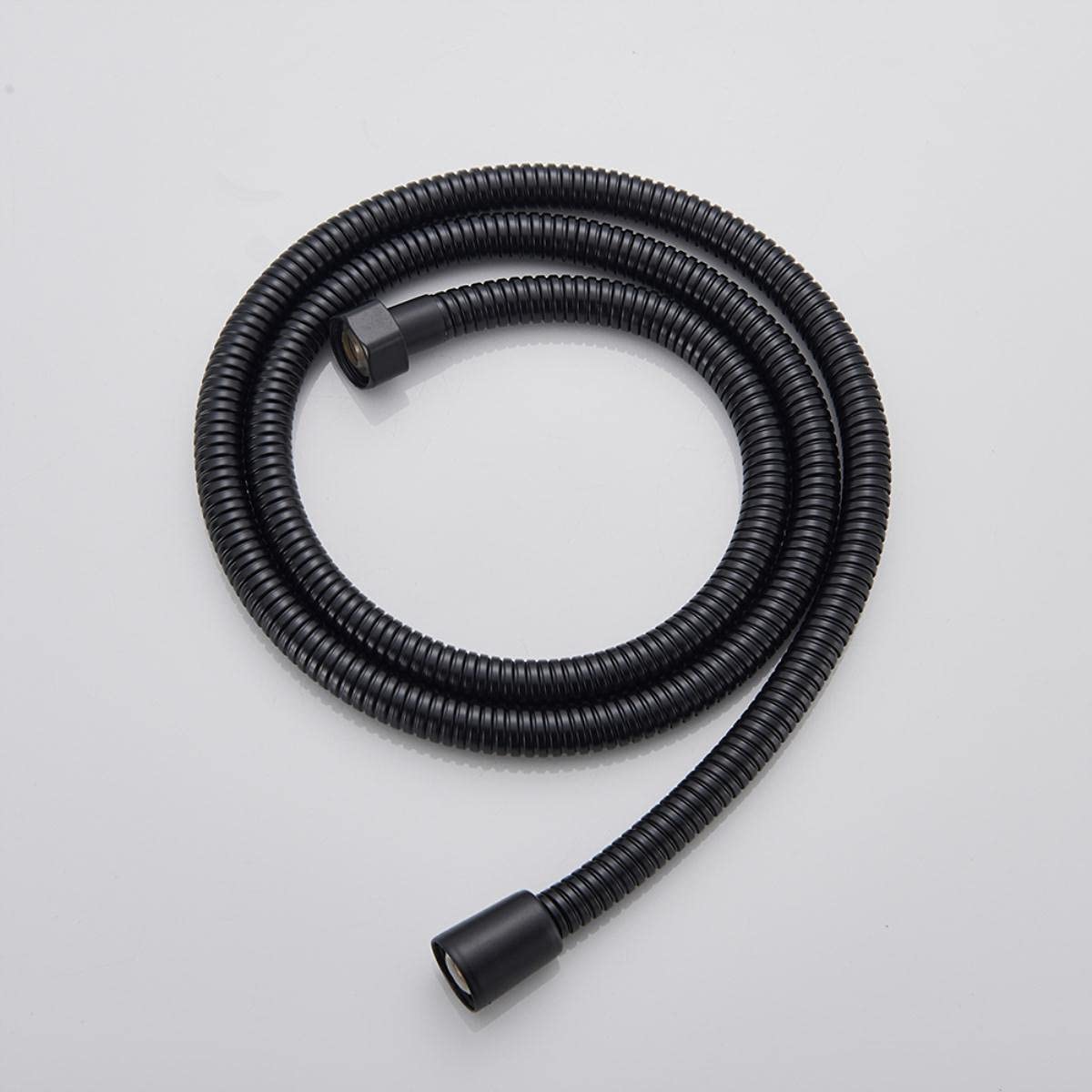 Manguera de acero inoxidable, Mangueras de ducha sin torceduras Manguera de 59 pulgadas for cabezal de ducha de mano Reemplazo de manguera de ducha Manguera flexible de acero inoxidable Antitorsión-Ne