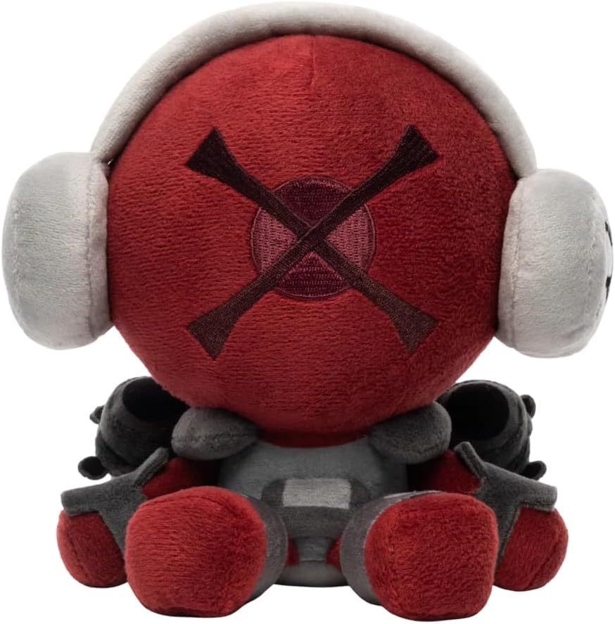 YIttings Die of Death Plush Toy, Cute Stuffed Plushie Doll Figure Pillow, Cartoon Game Theme, Room Decor for Video Game Fans (Killdroid)