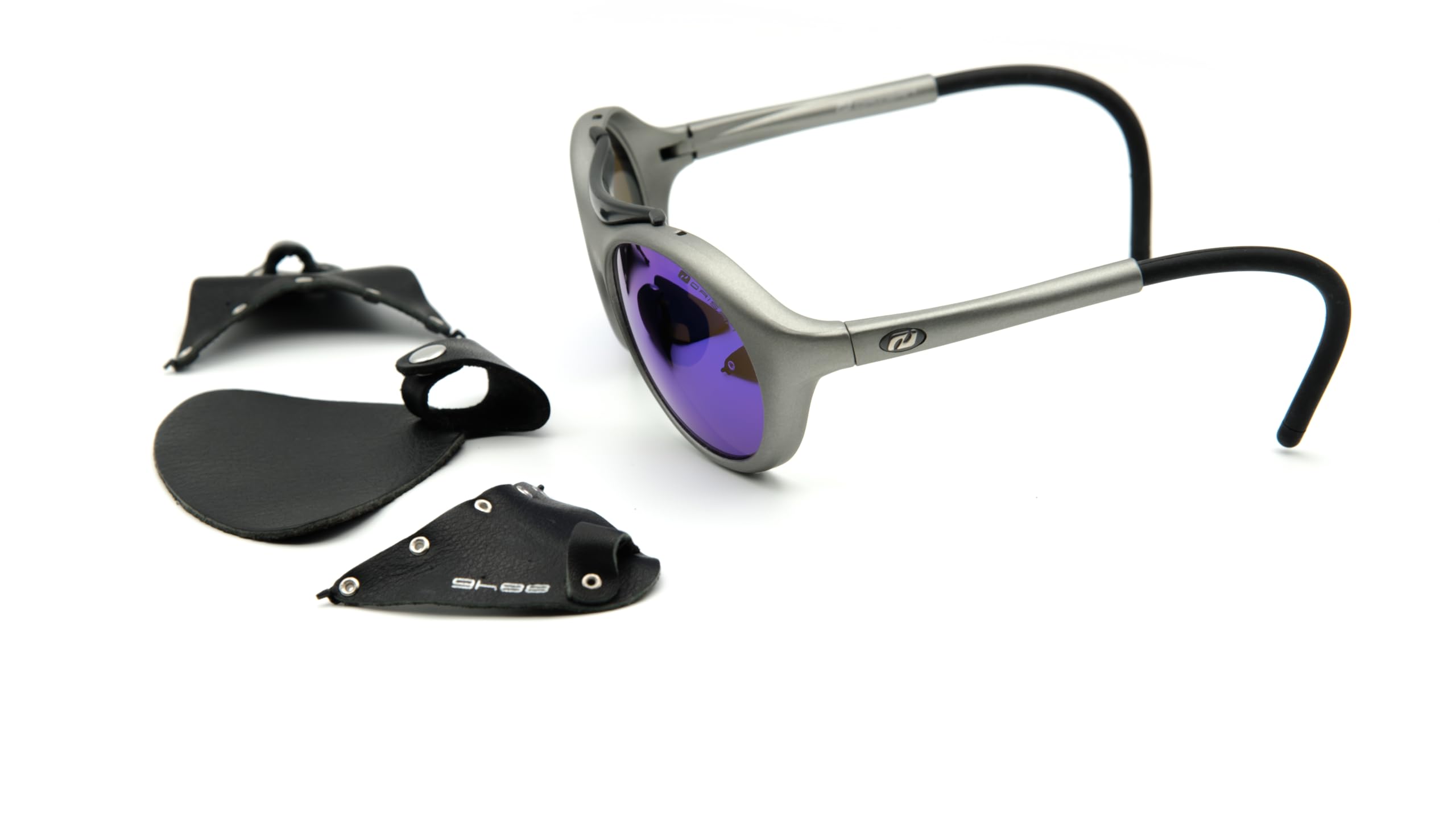 Daisan 8846 - Gafas de sol para hombre, cat. 4, protección lateral de piel, gris