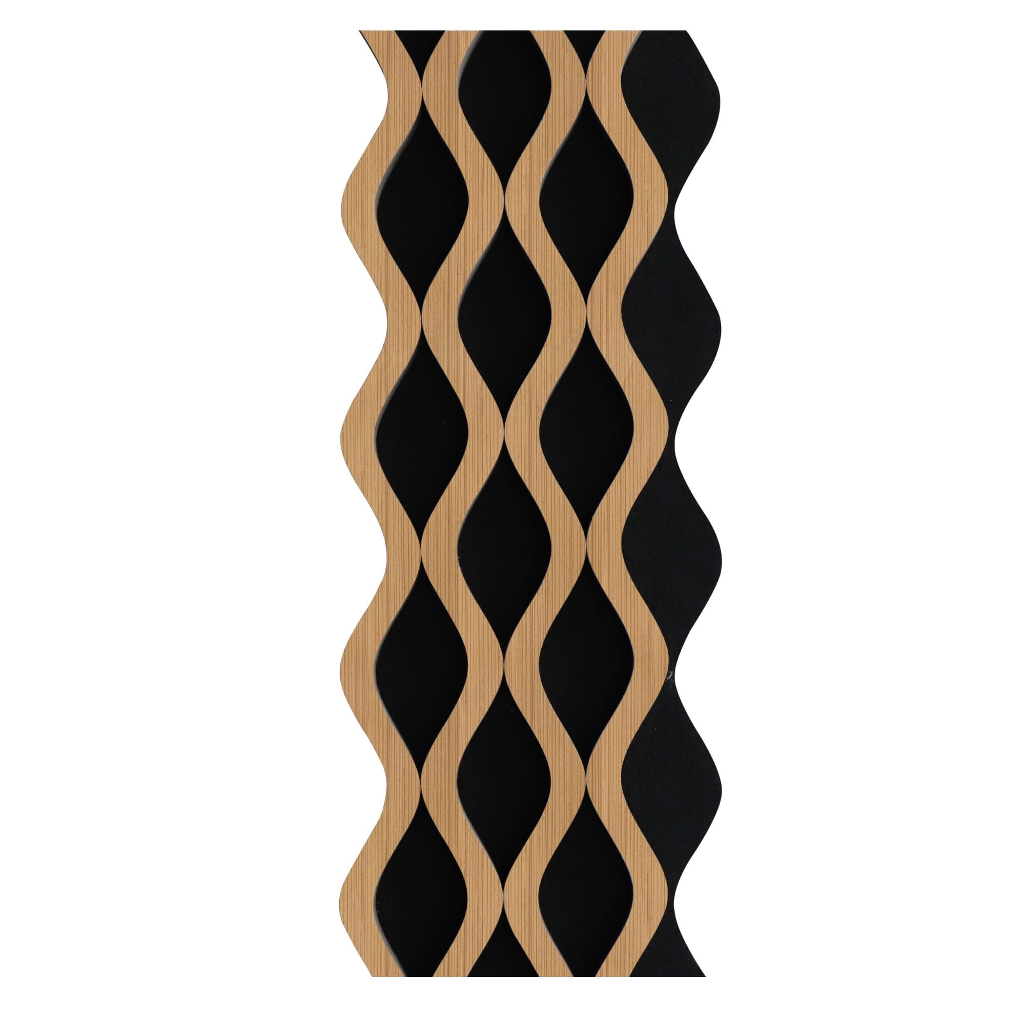 Juego de 6 paneles efecto de listones para revestimiento de pared de techo de polímero, plástico, interior y exterior, 20 x 240 cm, encastre lateral, recortables, rígidos, decorativos, marrón, madera
