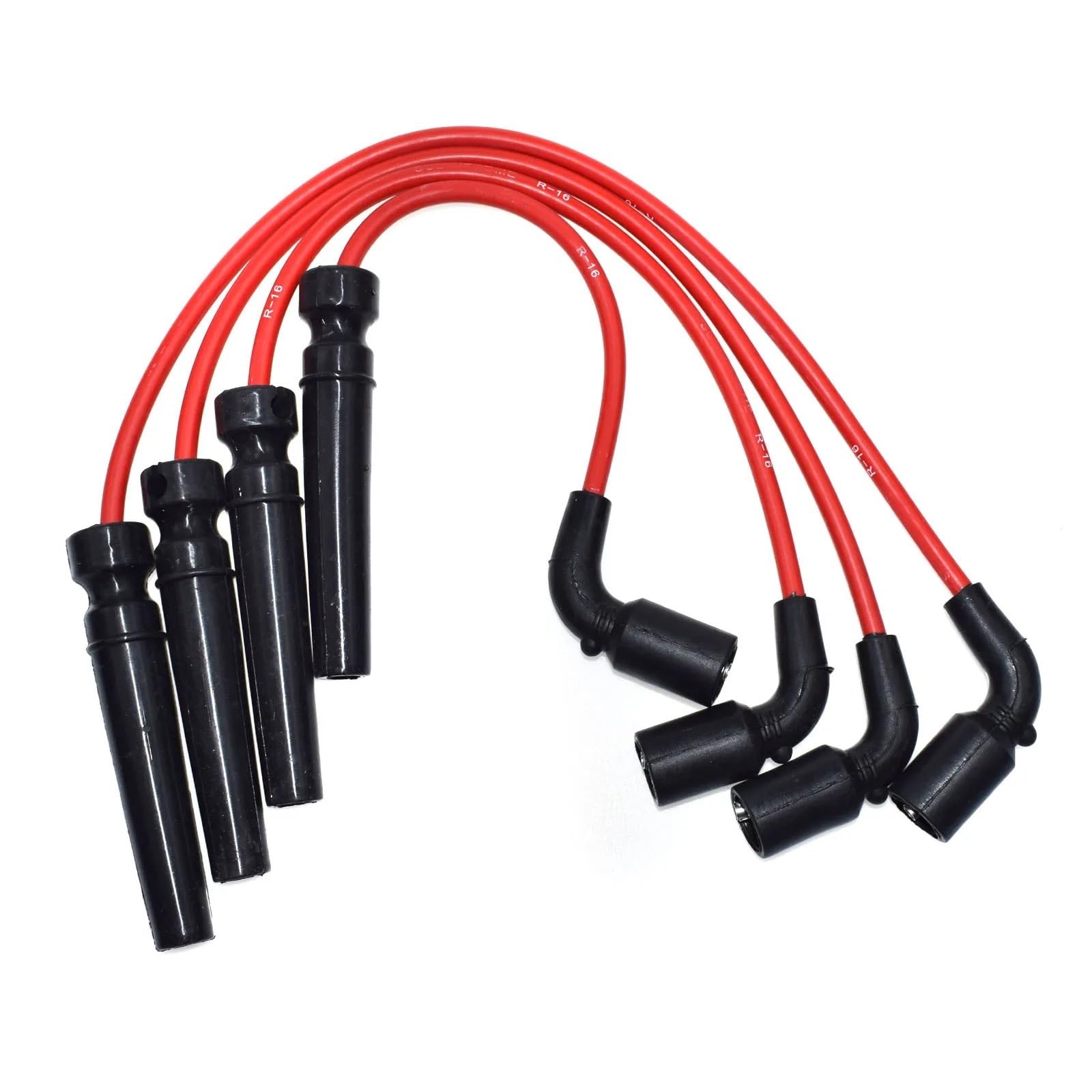 cables bujías coche Para Chevrolet Para Aveo Para Aveo5 L4 1.6L | 56010 96497773 Kit De Cables De Bujía De Encendido 8MM