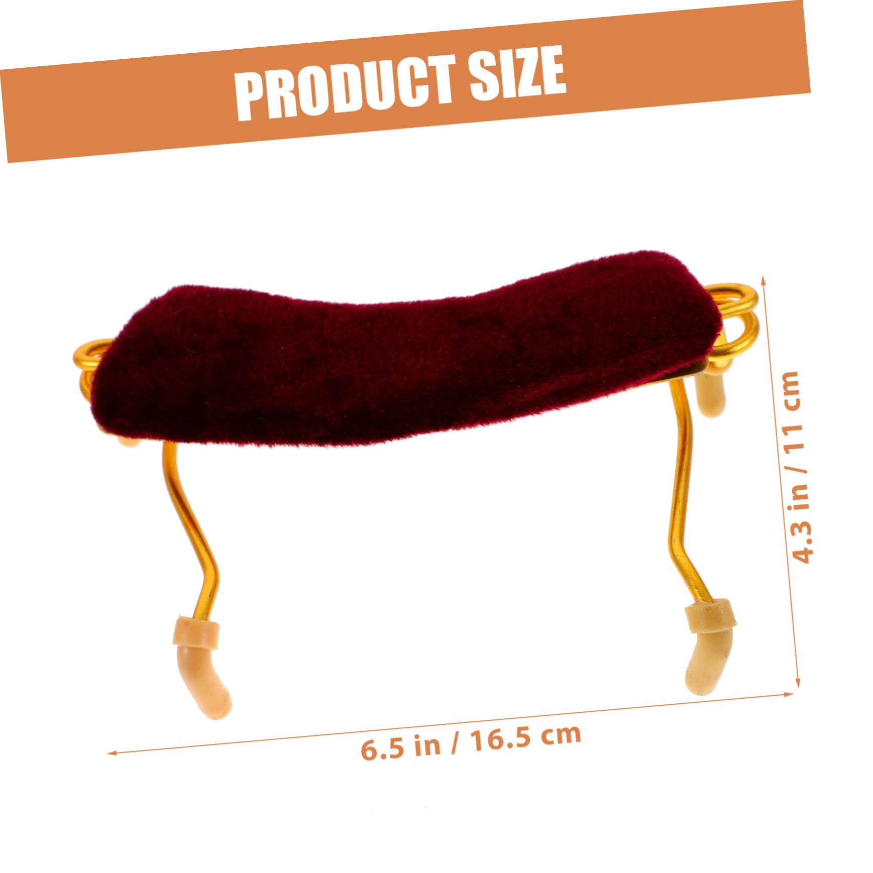 BESPORTBLE Stable Comfortable Violin Shoulder Rest Simple Violin Support Accessory for Standing or Walking