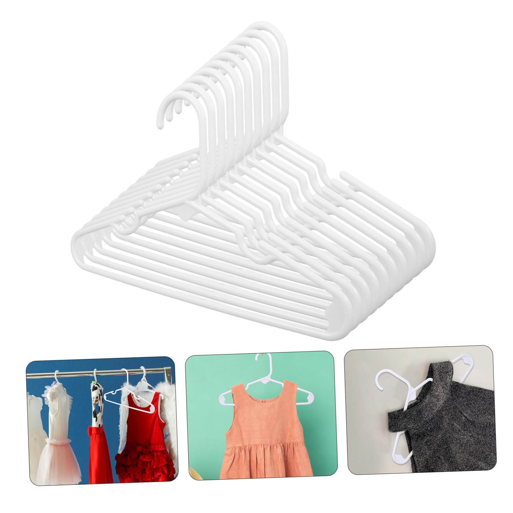 40 Uds Percha para Niños Perchas para Ropa De Niños Percha De Ropa para Perchas para Bebés para Pequeñas Armario para para