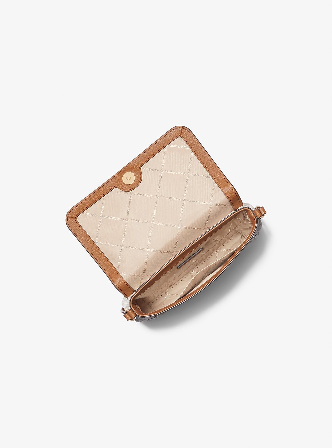 Michael Kors - Borsa a tracolla da donna (23 x 15 x 5 cm), vaniglia