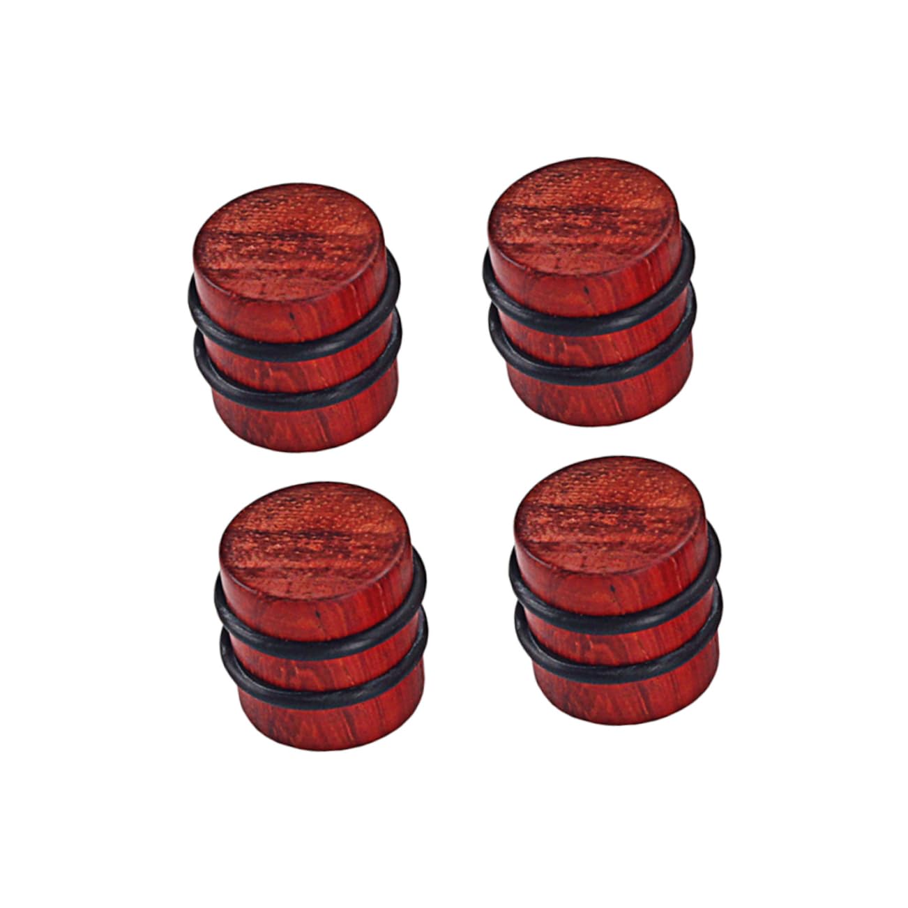 VICASKY 4pcs Guitar Knobs Gd405 Electric Bass Guitar Accessories Effect Pedal Knobs