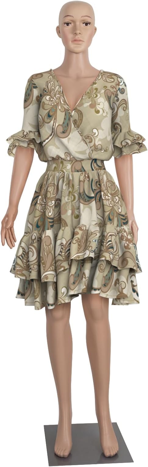 69 Inch Female Mannequin Torso Full Body Dress Form Mannequin Adjustable Realistic Display Women Mannequins Head Metal Base(69 Inches-B)