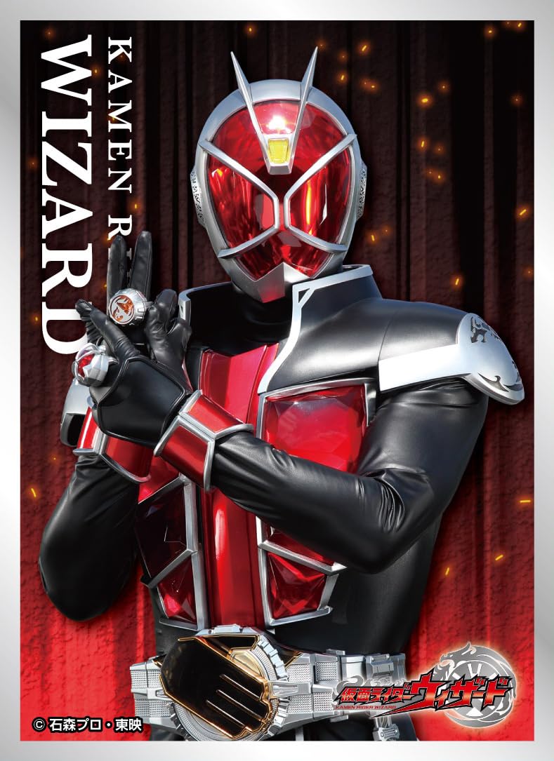 Amazon | 仮面ライダーウィザード キャラクタースリーブ 仮面ライダー
