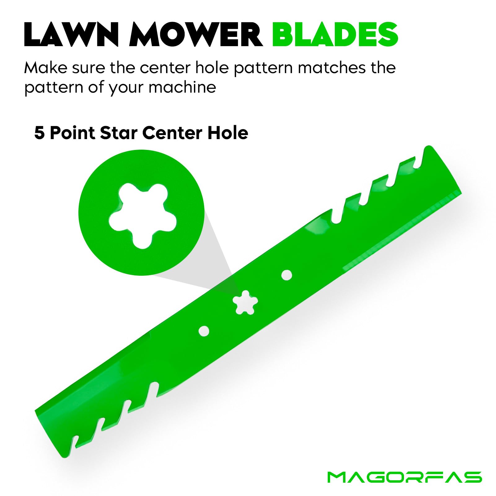 38 Mulching Lawn Mower Blade Set (2) OEP 9001-11 AYP 127842 Husqvarna 532127842